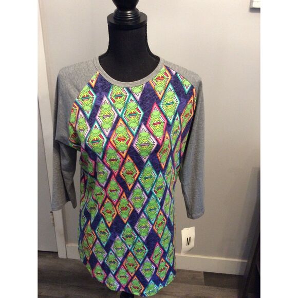 New NWT Medium M Kermit the Frog LuLaRoe Tee Jersey Randy Disney - Picture 1 of 4